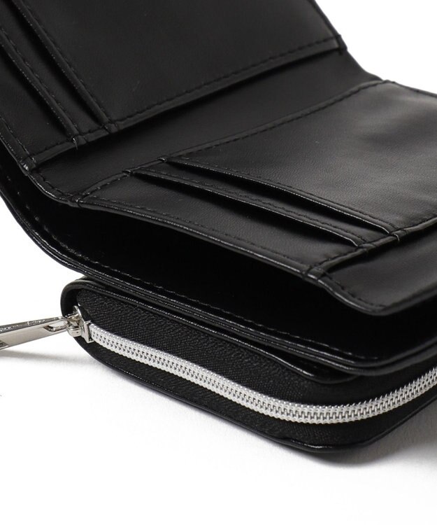 WEGO ギャザーリボンウォレット ブラック