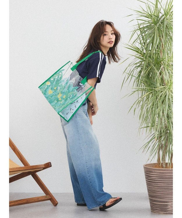 Green Parks ｍｅ　Ｊａｎｅ／ＰＶＣプリントトートＢａｇ Green
