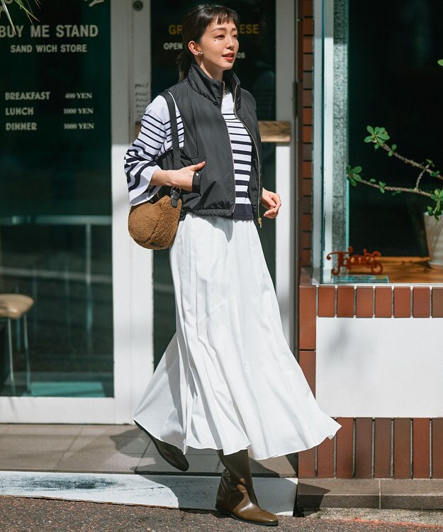 23区 【VIOLAd'ORO】ボア ワンショルダーバッグ ブラウン系