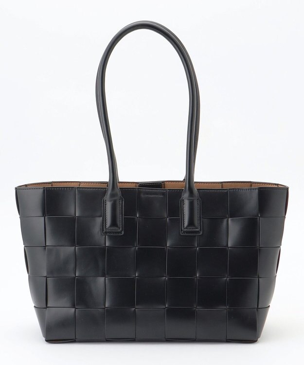 自由区 ワイドメッシュトート バッグ ブラック