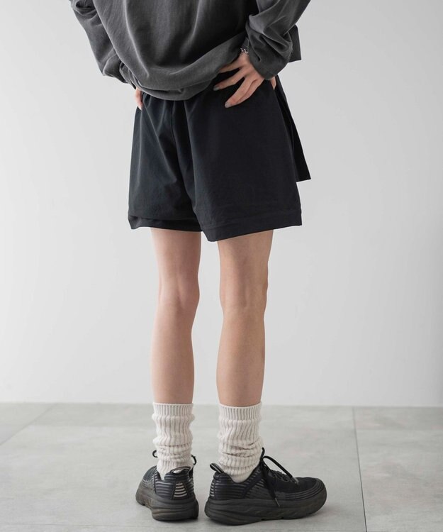 WEGO 2WAYパラシュートパンツ ブラック