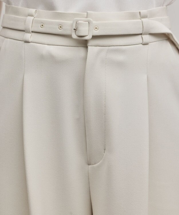 GRACE CONTINENTAL ダブルクロスワイドパンツ キナリ