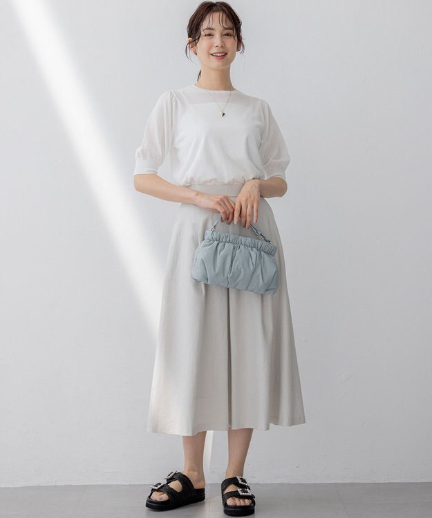 組曲 L キャミソール アイボリー系