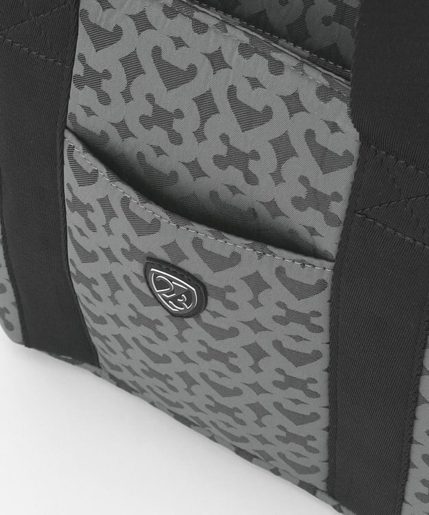 23区GOLF 【UNISEX】モノグラムカートバッグ　保冷機能で夏場のラウンドも便利！ ブラック系5