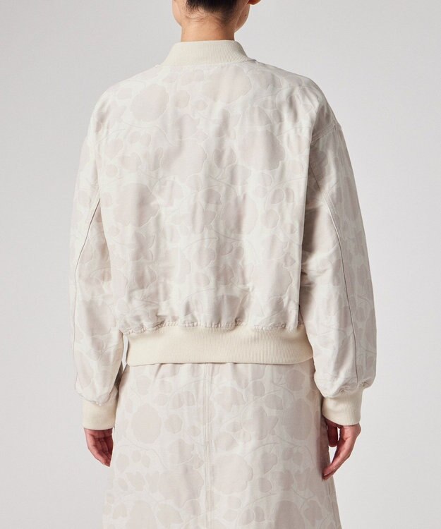 Paul Smith Perforated Floral ジャカード ブルゾン アイボリー