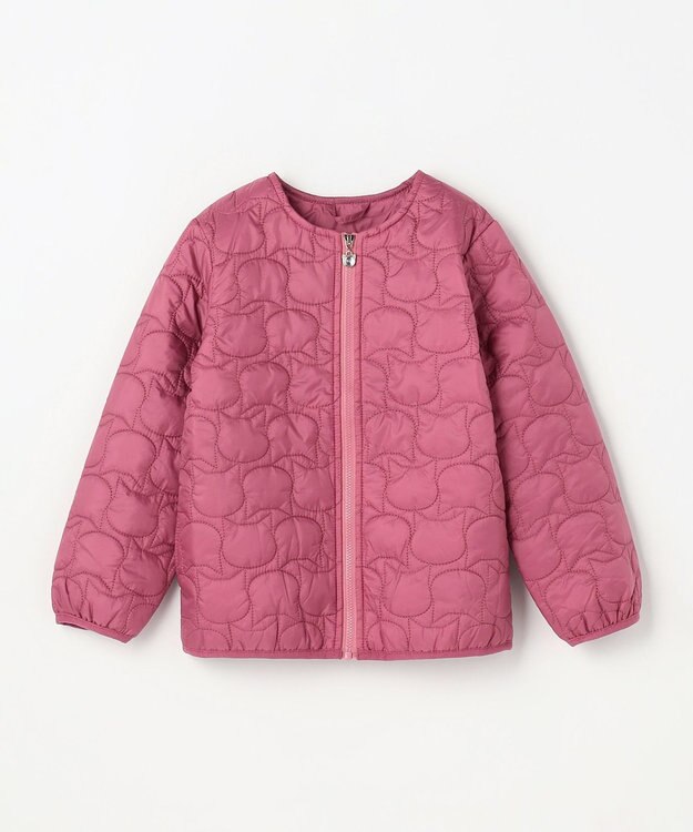 ANY KIDS 【ドッキング可能】ネコキルトブルゾン ピンク