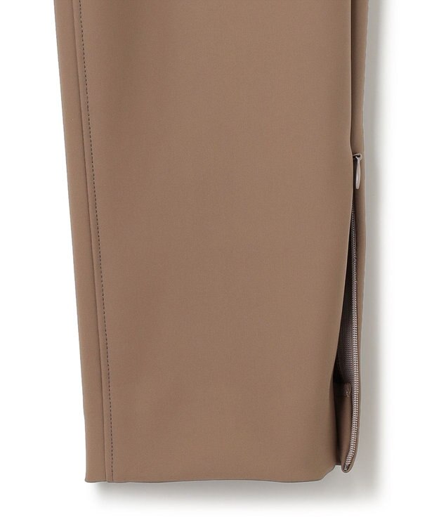 ICB 【洗える】テックストレッチ レギンスパンツ モカ系