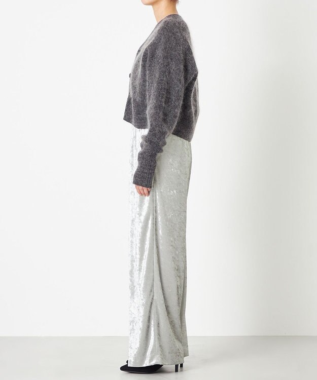 NAVE 【ReNAVE】ウールモヘア カーディガン チャコール系