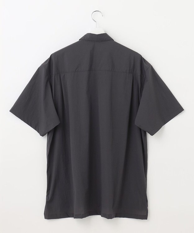 UNFILO MENS LIGHT MOVE 半袖シャツ チャコール