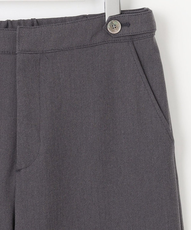 J.PRESS LADIES S 【洗える】2way thermoサキソニー セミワイド パンツ グレー系