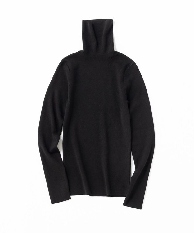 JOSEPH 【洗える】テンセルストレッチ　ハイネックニット Black