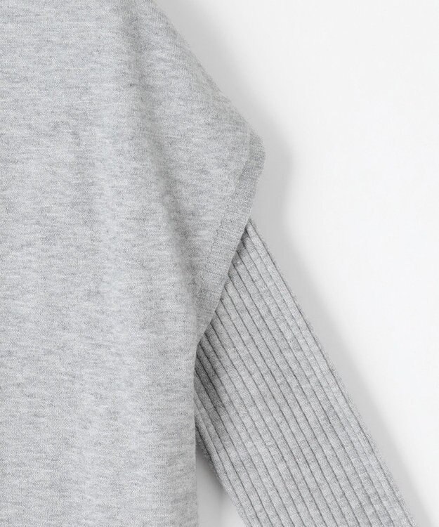 ANY SIS S 【洗える】ニットベストツイン セット ライトグレー