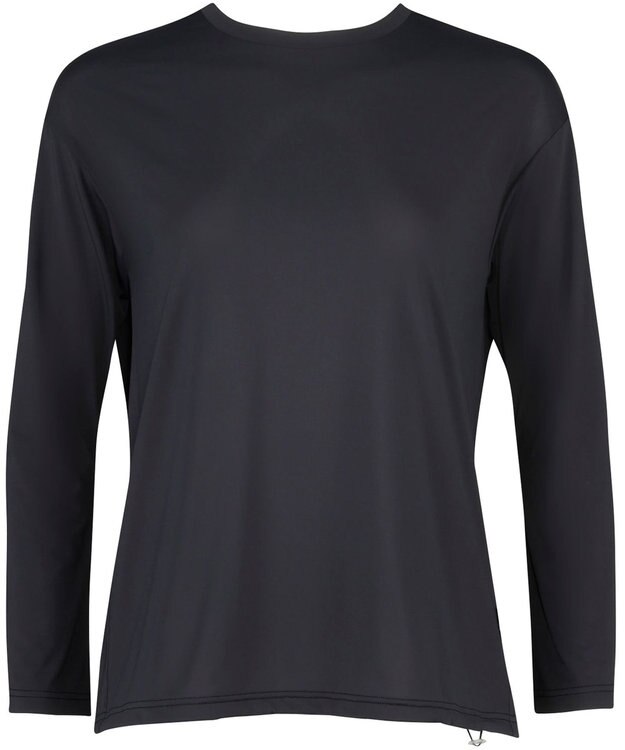 CW-X 【WOMEN】 CW-X レディース トップス 吸汗速乾(本体) ドローコードで調節可能(裾) 長袖 スポーツ DLY179 /ワコール ブラック