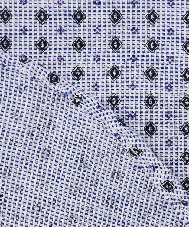 JOSEPH ABBOUD 【吸水速乾】ソアロンシャンブレー シャツ ブルー系5