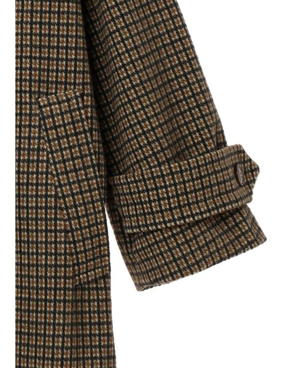 earth music&ecology ステンカラーコート（チェック） Check