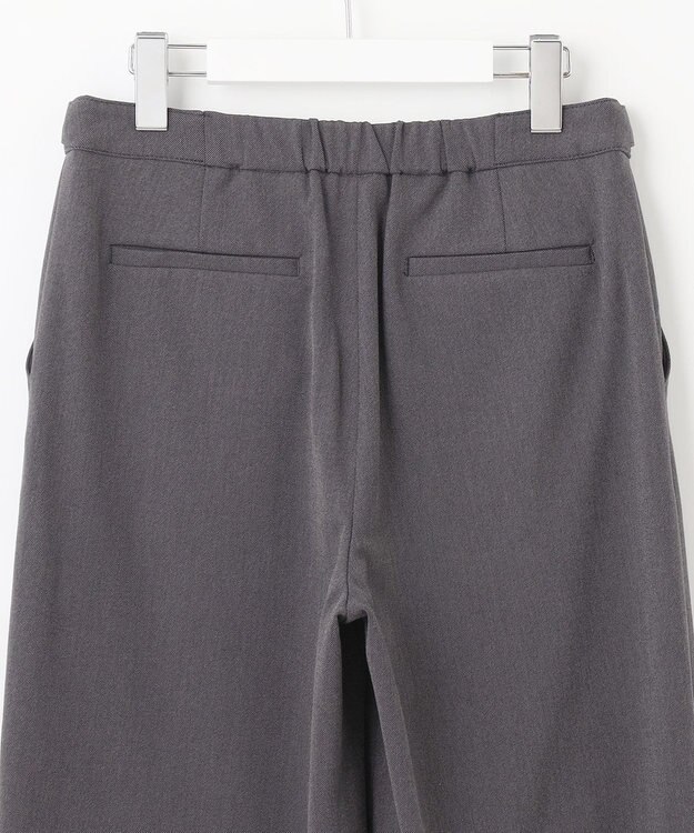 J.PRESS LADIES S 【洗える】2way thermoサキソニー セミワイド パンツ グレー系