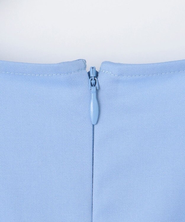 #Newans 【マシンウォッシャブル】ピエロラッフルカラーシャツ ブルー