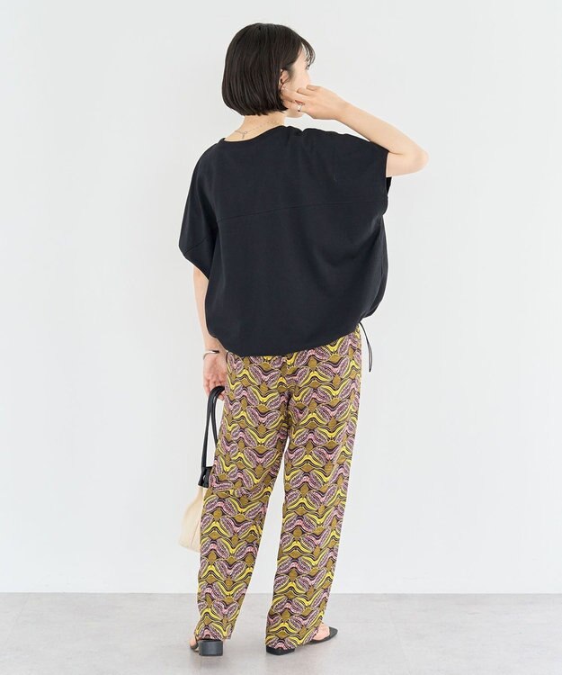 Green Parks 裾ドロストバルーンＴＥＥ Black