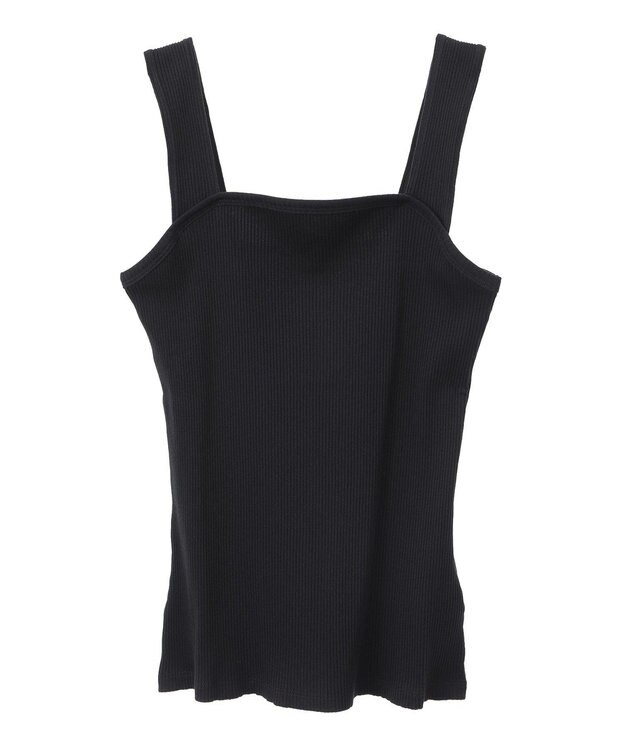 earth music&ecology ワイドストラップキャミソール Black