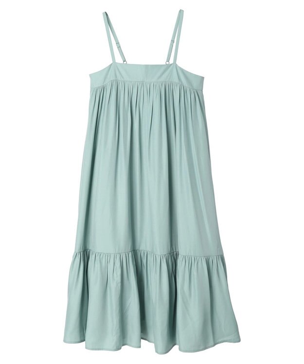 earth music&ecology ティアードキャミワンピース Mint