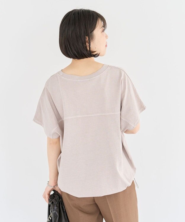 Green Parks 裾ドロストバルーンＴＥＥ Charcoal Gray