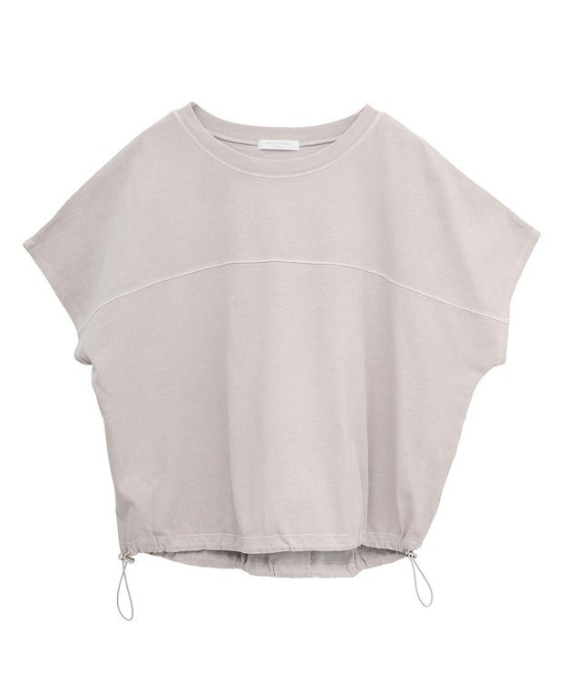 Green Parks 裾ドロストバルーンＴＥＥ Gray Beige