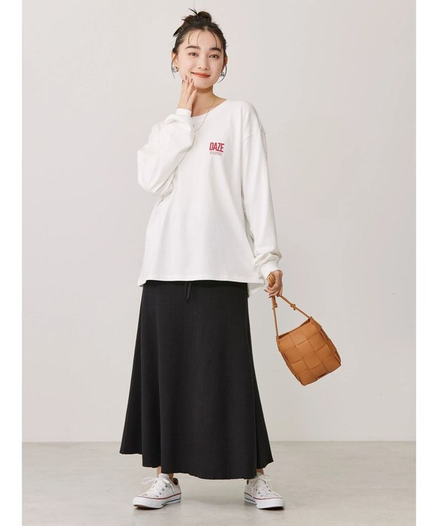 AMERICAN HOLIC カラーロゴカットプルオーバー Off White