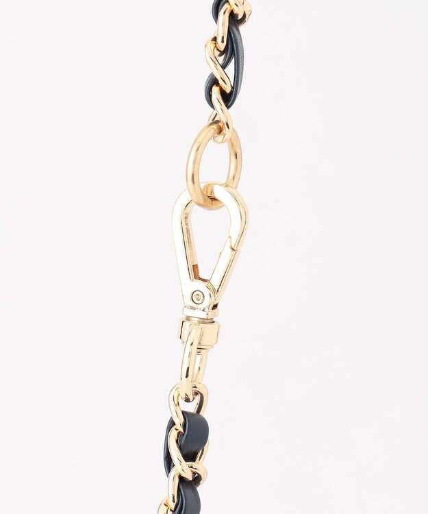 23区 ポーチ付 キャンバス トートバッグ ネイビー系