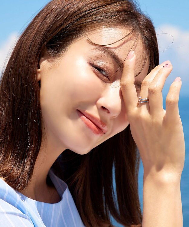 Tiaclasse ポイントストーンリング シルバー