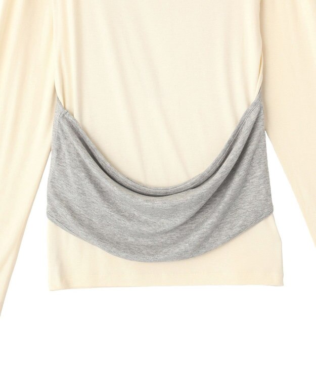 CRAFT STANDARD BOUTIQUE 2点セット/ホルターネック+ロンTee Ivory