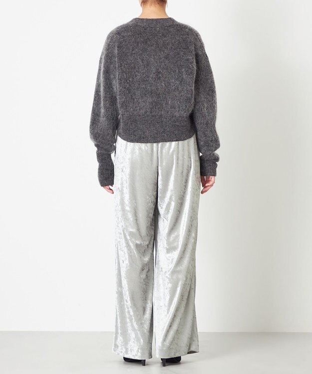 NAVE 【ReNAVE】ウールモヘア カーディガン チャコール系