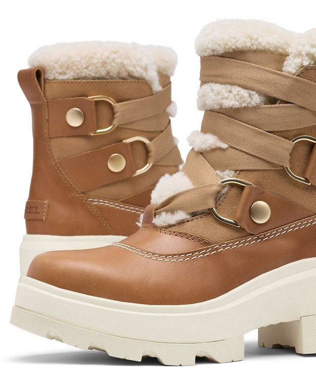 SOREL SOREL/ ジョアンフォーワード　コージーブーツウォータープルーフ /ソレル Tawny Buff、 Honey White