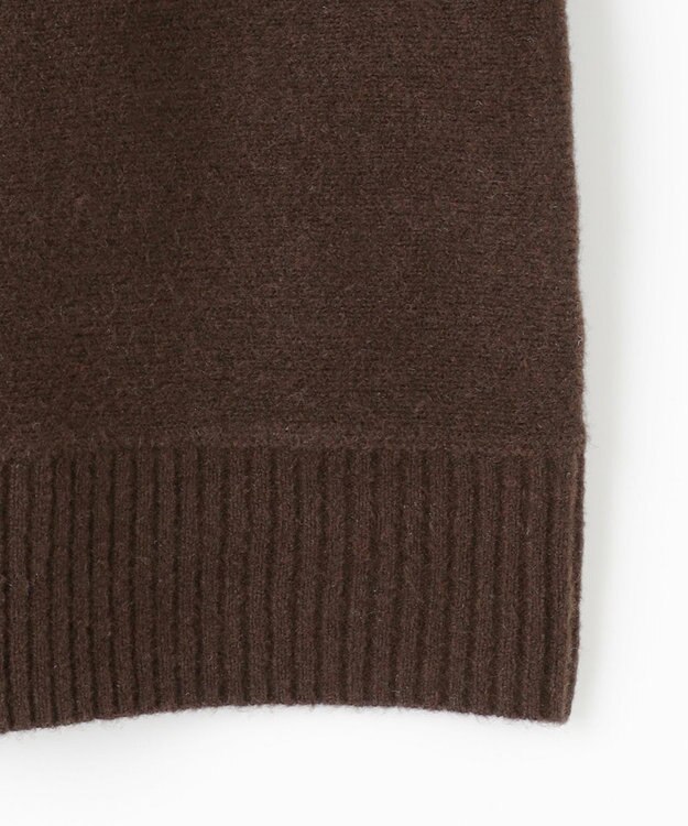 ANY SIS L 【前後着用可能】Airニット カーディガン ブラウン