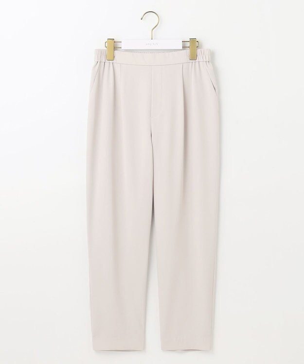 ANY SIS S 【接触冷感・UVカット・吸水速乾】サラキレイ テーパード パンツ アイボリー