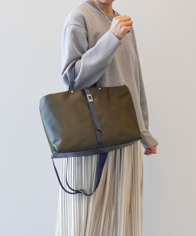 ACE BAGS & LUGGAGE PROGRES プログレ ミュー ショルダーバッグ A４サイズ収納可能 17393 レディース ユーティリティポケット カーキ