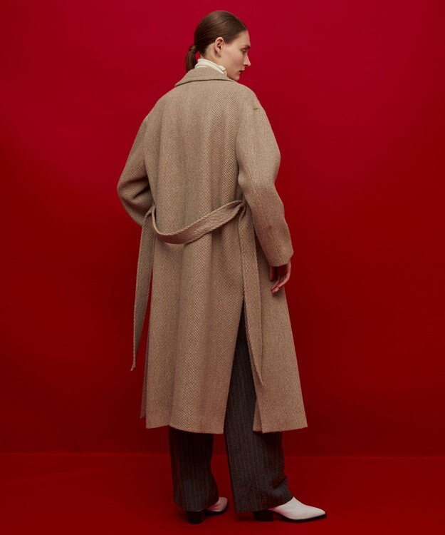 BEIGE， CUJAS / チェスターコート Taupe