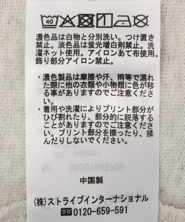 Green Parks さがら刺繍Ｔシャツ Oatmeal