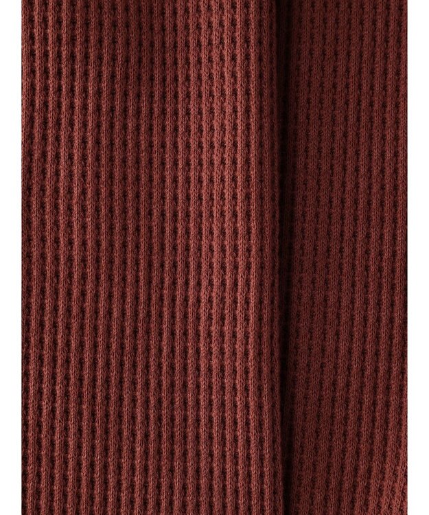 CRAFT STANDARD BOUTIQUE ワッフルワンピース Brick Red