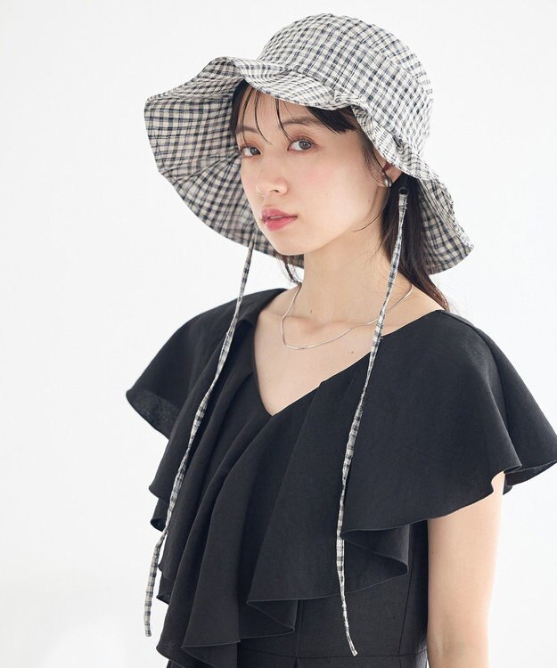 earth music&ecology 【ＵVカット】タックハット Check