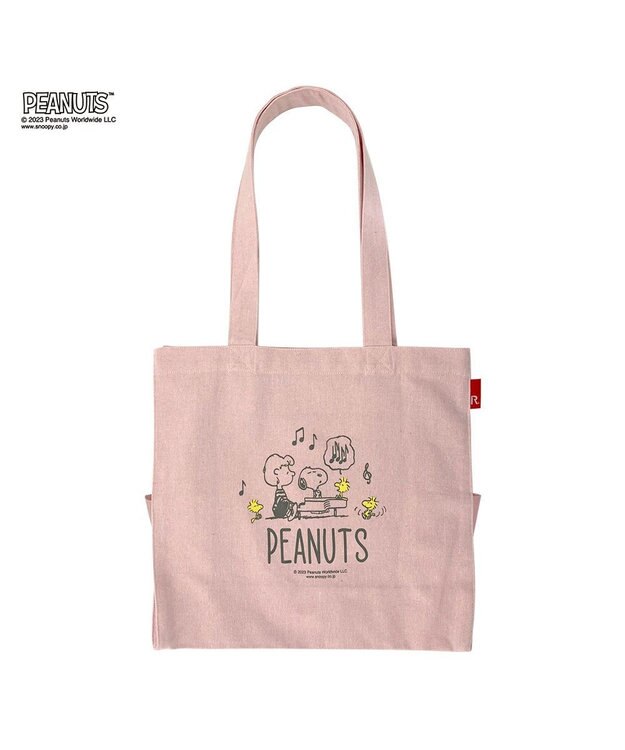 ROOTOTE 8310【スヌーピー】IP.ミディアムボックス.ピーナッツ-8C 04：サクラ
