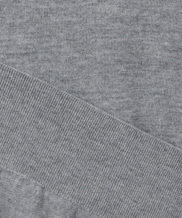 GOTAIRIKU 新色追加【洗える/チクチクしにくい/ピリングしにくい】イタリア糸 ハイゲージ タートルネックニット_WOOL100％ ライトグレー系