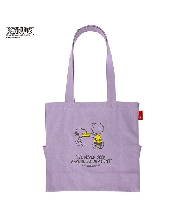 ROOTOTE 8310【スヌーピー】IP.ミディアムボックス.ピーナッツ-8C 06：ベリー