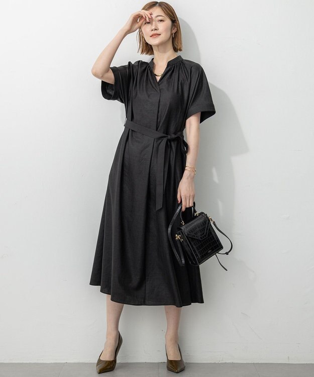 23区 メタルバートップ ネックレス ゴールド系