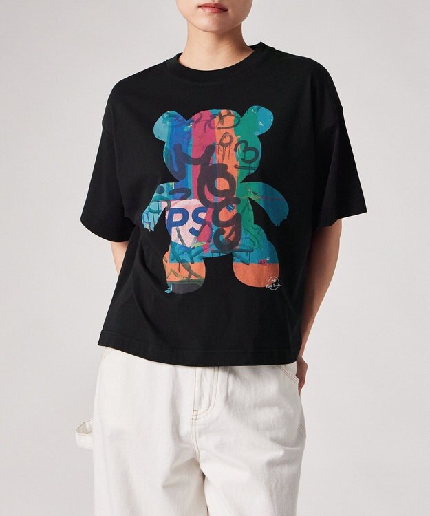Paul Smith Graffiti Bear 半袖Tシャツ ブラック