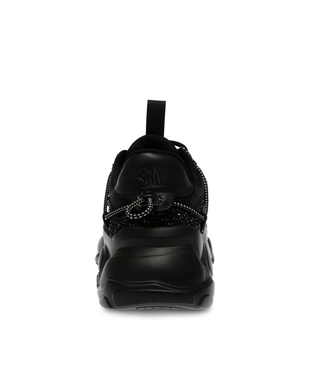 STEVE MADDEN SPECTATOR-R ユニークソールストーンスニ―カー ブラック