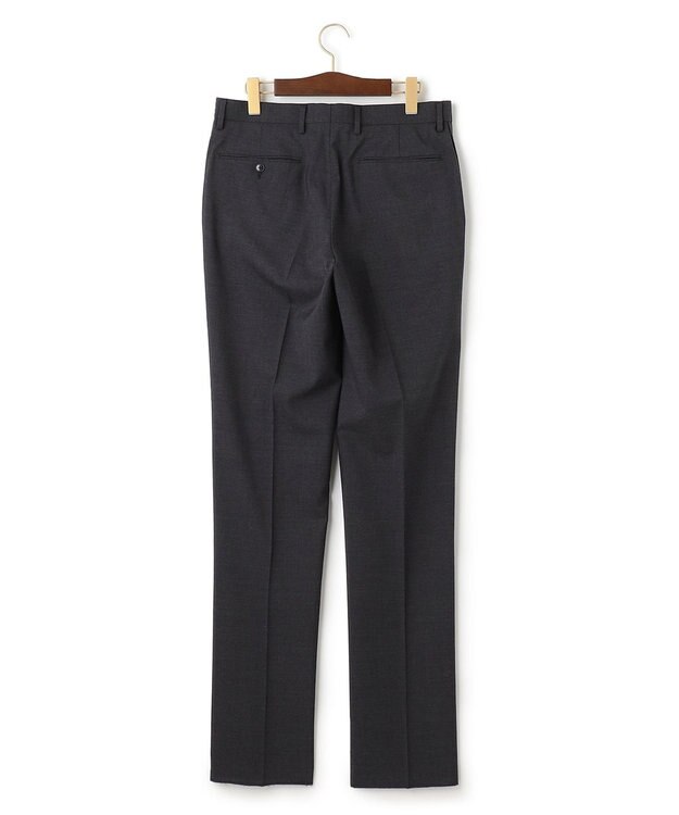 J.PRESS MEN 【PEPPIN MERINO COMFORT】 プレーン スラックス / 1タック グレー系