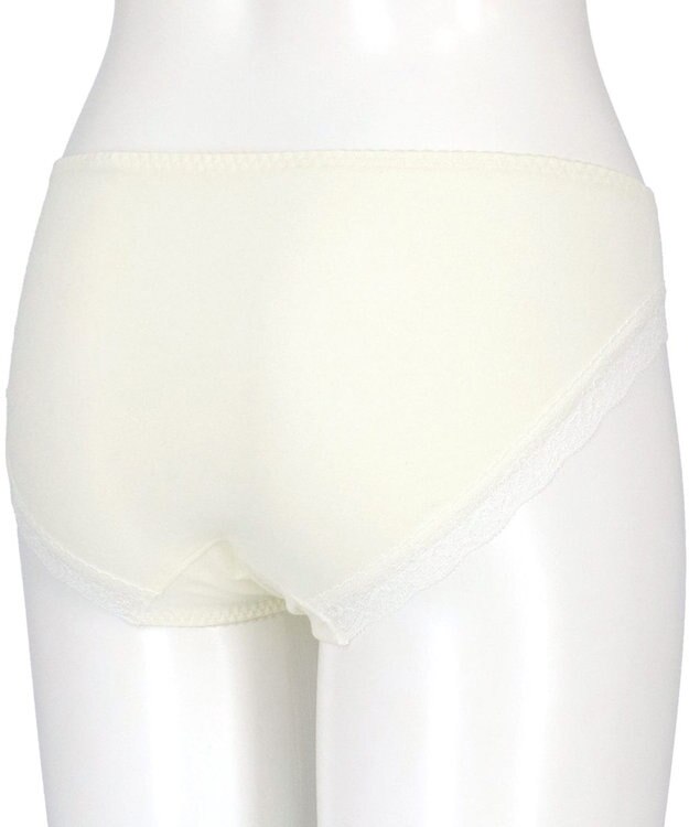 Wing ショーツ KB2722とペア 【後ろ姿きれいブラ】 はきこみ丈あさめ KF2322 ウイング／ワコール クリーム