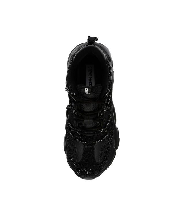 STEVE MADDEN SPECTATOR-R ユニークソールストーンスニ―カー ブラック