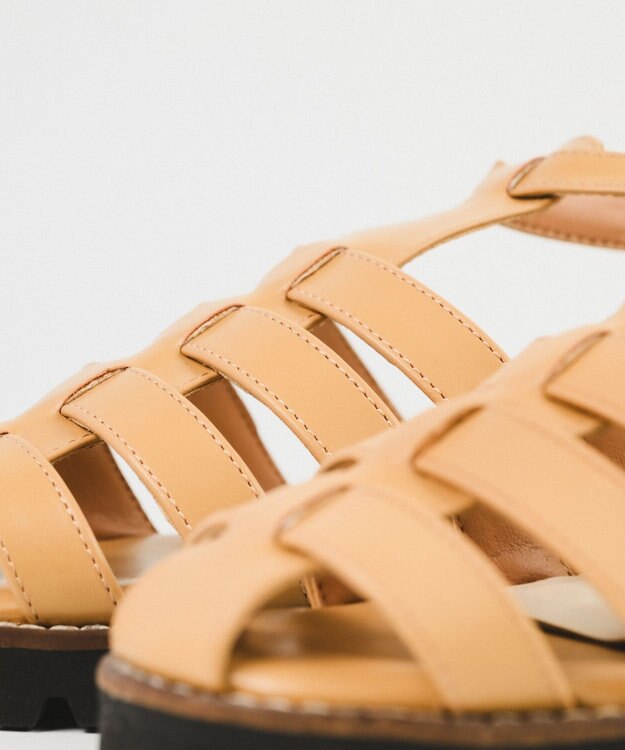 BONTRE 【PRECIEUX JOUET/プレシュウジュエ】軽量タンクソールグルカサンダル/006PJ キャメル