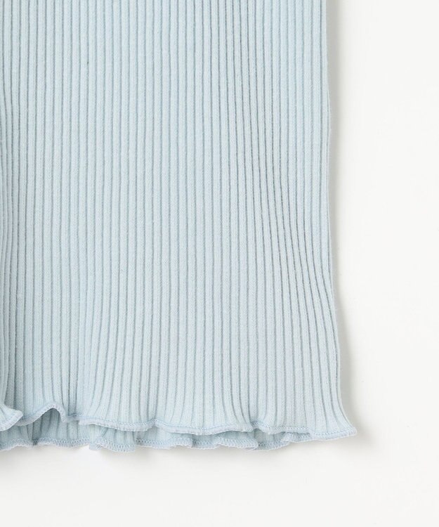 組曲 KIDS 【110-140㎝】フリルリブ2WAY トップス サックスブルー系